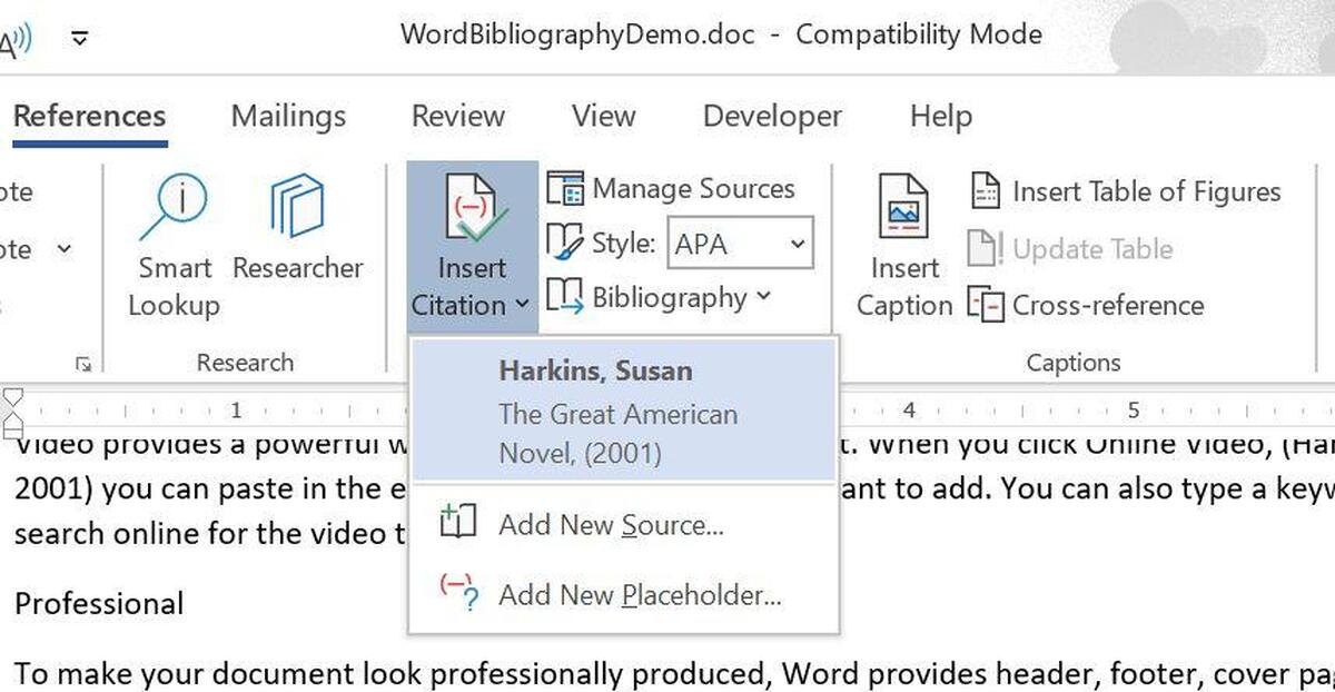 word for mac 2016 multiple reference libraries